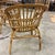 Wood Vintage Rattan Armchairs- Set of 4 For Sale - Image 7 of 8