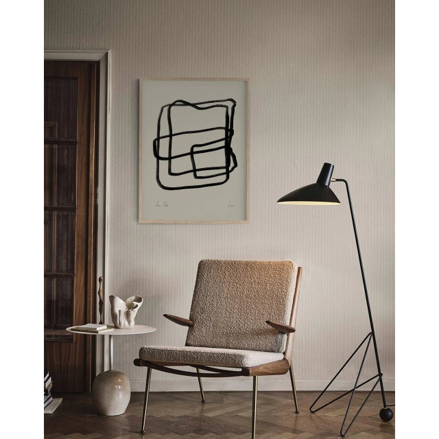 Contemporary Abstract Lines Giclee Print, Framed For Sale - Image 4 of 6