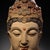 Monumental Vintage Carved Wooden Guanyin Head, 18" Tall For Sale - Image 9 of 10