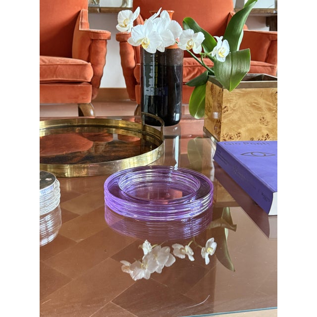 Space Age Onde Series Ashtray in Crystal by Sergio Asti for Arnolfo di Cambio, Italy, 1970s For Sale - Image 3 of 12