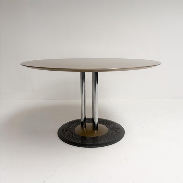 Modern Dining Table by Hugo De Ruiter for Leolux Trias, 1990s For Sale - Image 3 of 13