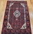 "An exceptional early 20th century vintage Persian Bidjar rug, finely handwoven with a striking Herati field design and a...