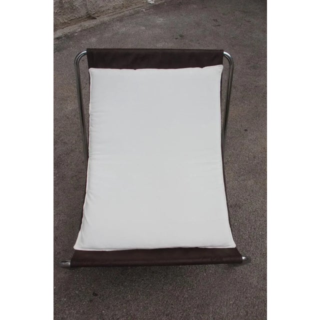 Italian Minimalist Armchair, 1970s For Sale - Image 3 of 10