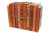 Booth & Williams Decorative Books - Canyon Book Bundle - 1 Foot of Orange Books For Sale - Image 4 of 4