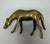 Vintage Solid Brass Mare & Foal Figurines (Pair) For Sale - Image 4 of 9