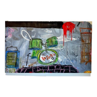 Rock and Roll Painting on Canvas For Sale