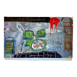 Rock and Roll Painting on Canvas