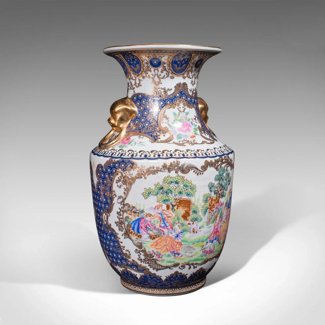 1940s Vintage Art Deco Ceramic Italian Decorative Vase For Sale - Image 13 of 13