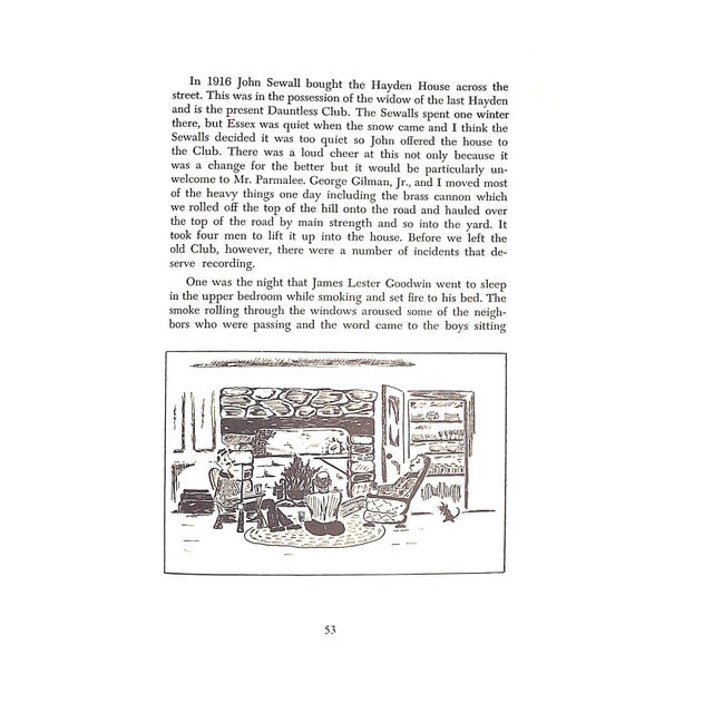 "The Dauntless Club 1906-1981 Essex, Connecticut 75th Anniversary " 1982 e.s.g. For Sale - Image 14 of 15