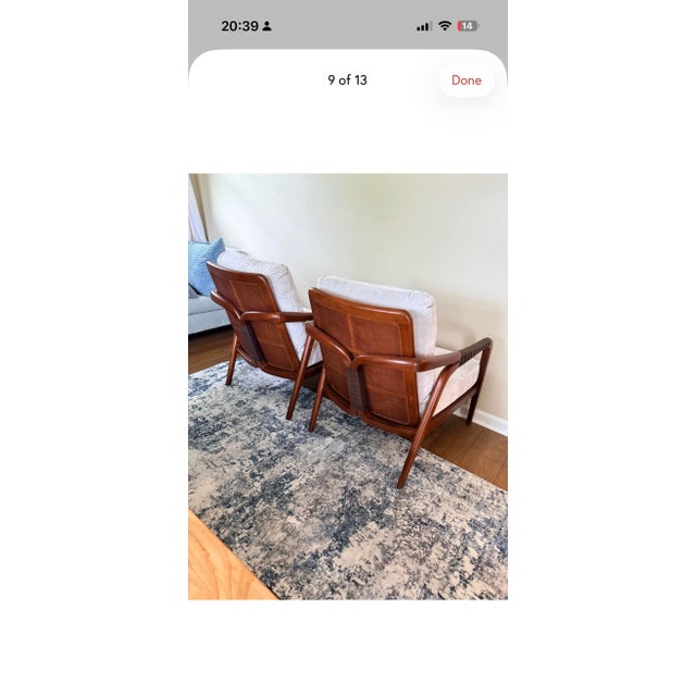 Barbara Barry Barbara Barry for Baker McGuire Knot Lounge Chairs, Pair For Sale - Image 4 of 6