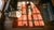 Orange 1930s Orange Floral Modern Antique Chinese Art Deco Rug 11'9" X21'6" Hand Knotted Wool Carpet For Sale - Image 8 of 10