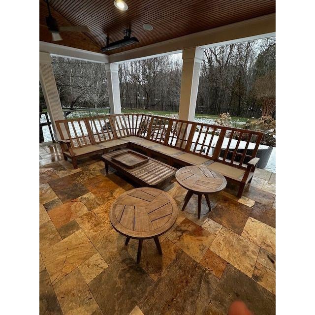 Teak Sectional by Gloster For Sale In Richmond - Image 6 of 12