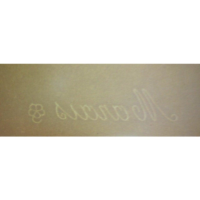 Françoise Gilot, Portrait Man Original French Mourlot Modernist Lithograph 1951 Francoise Gilot For Sale - Image 4 of 4