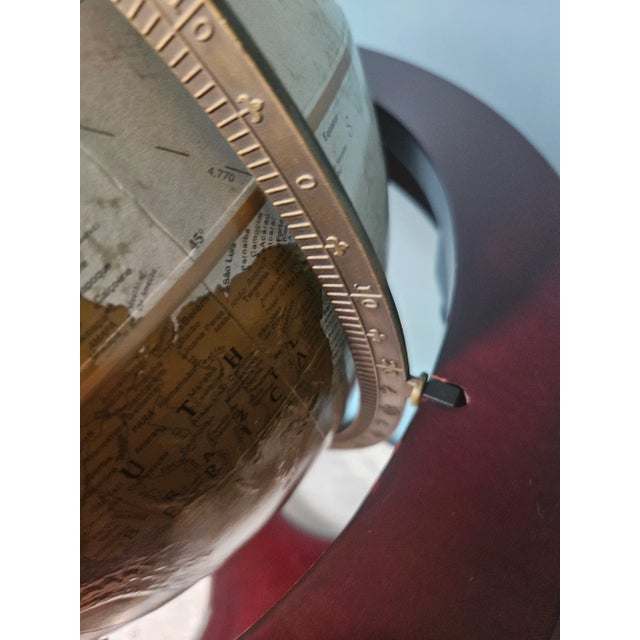Late 20th Century Repogle Globe on Floor Stand For Sale - Image 9 of 16