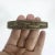 Set of Four Atomic Mid-Century Danish Modern Style Brass Drawer Pulls Rectangular Dresser Handles For Sale - Image 10 of 10