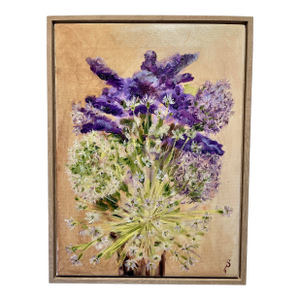 2025 Oil on Canvas Painting by Ukrainian Artist Svitlana Shapovalova 11" X 15"