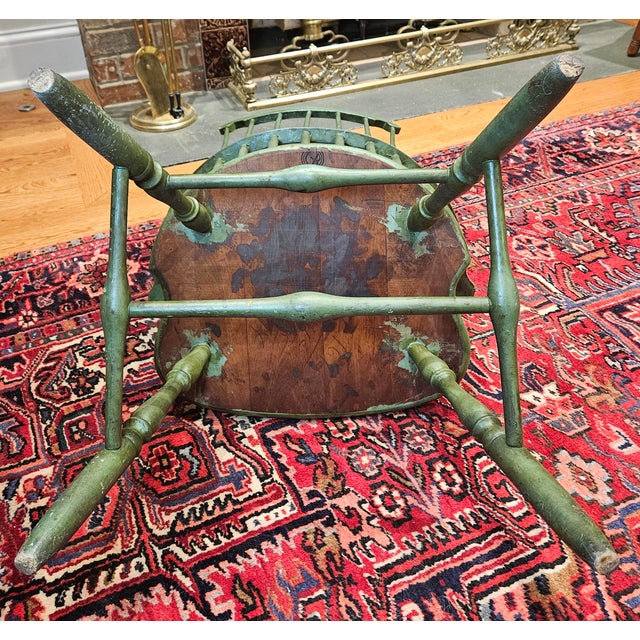 Mid 19th Century Conant Bros. Maple Comb Back Chair For Sale - Image 13 of 14