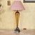 Mid 20th Century Vintage Murano Amber Art Glass Table Lamp | Neoclassical Italian Style | 1960s For Sale - Image 5 of 18