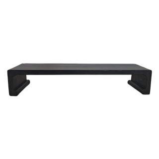 61" Long Low-Profile Sculptural Bench For Sale