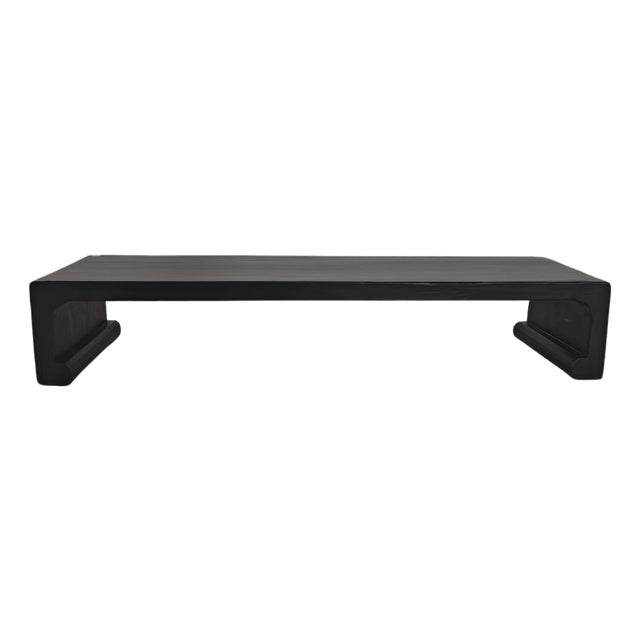 61" Long Low-Profile Sculptural Bench For Sale