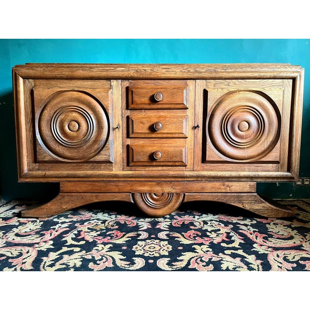 Sideboard by Charles Dudouyt, 1940s For Sale - Image 11 of 11
