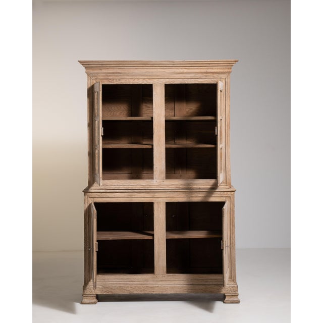 Oak Provençal Vitrine, French Rustic Design, France, Circa 1880 For Sale - Image 4 of 18