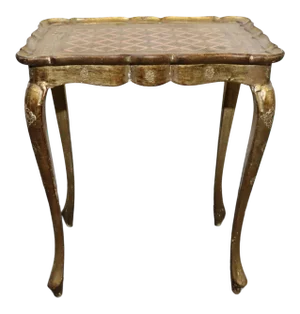 Italian Florentine Gilt Painted Side Table