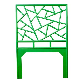 Tiffany Headboard Twin - Bright Green For Sale