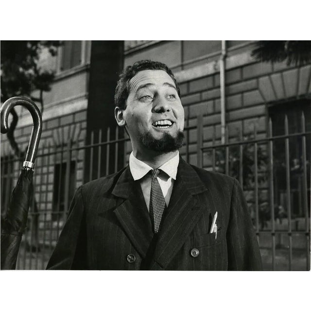 One Hundred Years of Alberto Sordi # 30 - Vintage Photo by P. Praturlon - 1950's For Sale
