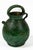 Antique French Green Glaze Terracotta Water Pitcher, Provence, France, C. 1900 For Sale - Image 4 of 6