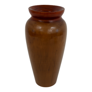Hand Turned Wooden Vase
