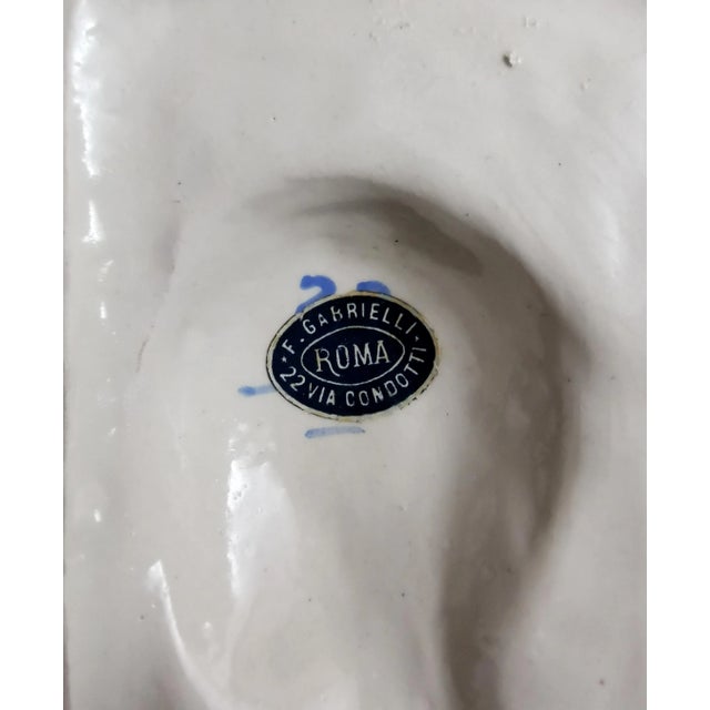 Vintage Wall Ceramics by F. Gabrielli, Italy, 1950s For Sale - Image 6 of 9