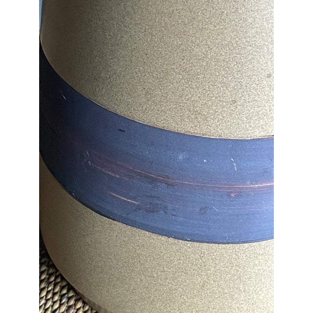 1970s 1970s Jane and Gordon Martz Large Ceramic Table Lamp For Sale - Image 5 of 11