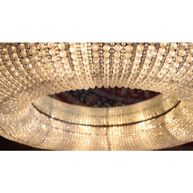 Illuminated Saturn Mirror in Crystal Glass by Timothy Oulton, 2010s For Sale - Image 14 of 15