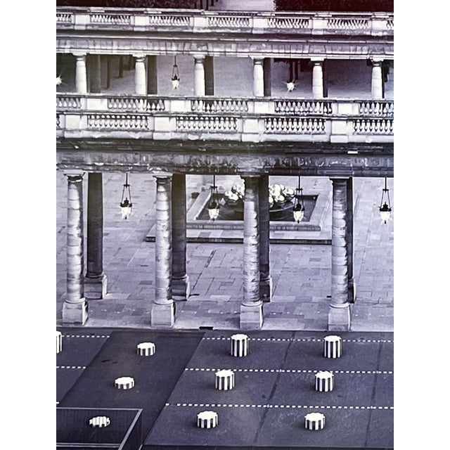 Purple Curtis Rolf "Palais Royal" Paris 48" X 72" For Sale - Image 8 of 12