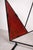 Metal Mid-Century Modern Geometric Room Divider with Textured Colored Glass, 1970s For Sale - Image 7 of 16