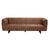 Rooted in craftsmanship and rich in character, the Khann Sofa is upholstered in supple Orris Brown leather. Its clean,...