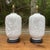 Wood Pair of Mid 19th Century Blanc De Chine Table Lamps For Sale - Image 7 of 12
