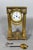 Bronze portico clock from the Empire period, 19th century For Sale