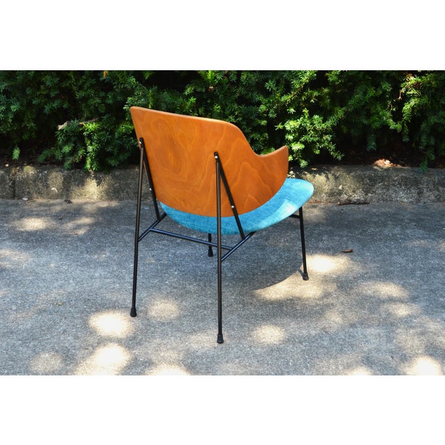 Danish Modern Penguin Lounge Chair Designed by Ib Kofod-Larsen for Selig For Sale In Richmond - Image 6 of 15
