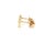 Mid 20th Century Mid 20th Century Pair of Tiffany & Co. Elsa Peretti Mini Apple Stud Earrings in 18k Yellow Gold For Sale - Image 5 of 6