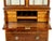 Brown George III Small Mahogany and Satinwood Secretaire For Sale - Image 8 of 13