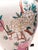 Chinoiserie Mid 20th Century Chinoiserie Floral Porcelain Vase Table Lamp. For Sale - Image 3 of 10