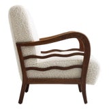 Mid-Century Italian Armchair in the Style of Paolo Buffa For Sale