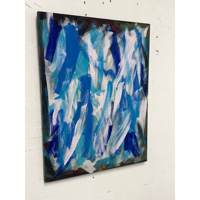 Abstract John Fooks Abstract on Canvas Painting, Circa 2025 For Sale - Image 3 of 12