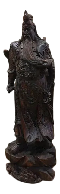 Contemporary Carving of Qin Shi Huang, First Emperor of China