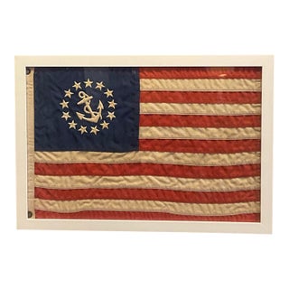 Vintage Private Yacht Club Flag For Sale