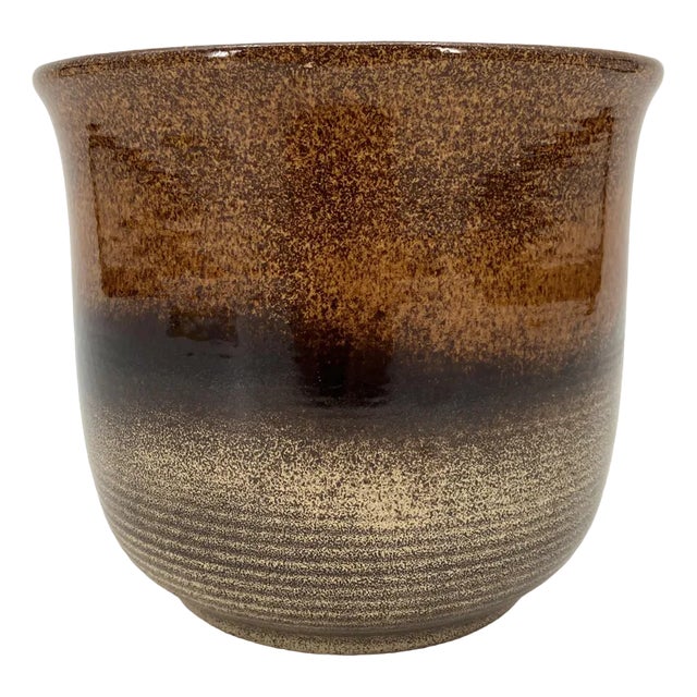 German Glazed Ceramic Pot from Scheurich, 1960s For Sale