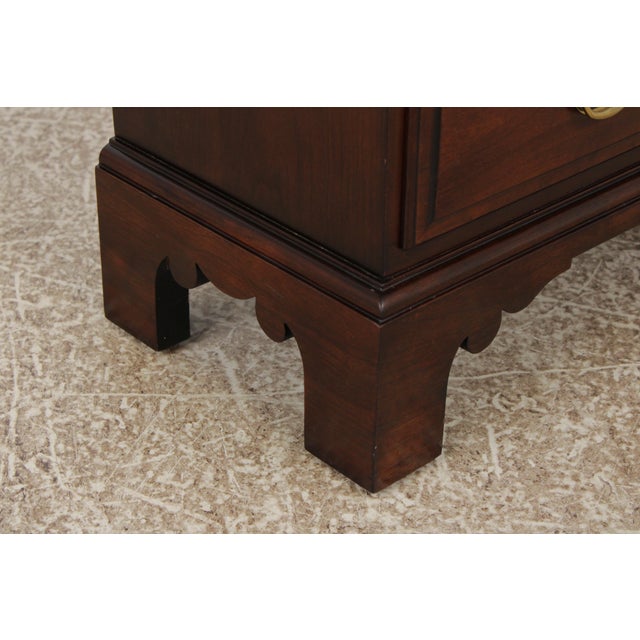 Statton Old Towne Cherry 5 Drawer Hall Occasional Chest For Sale - Image 9 of 13
