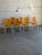 Mid-Century Modern Mid 20th Century Set of 8 Danish Modern Bentwood Dining Chairs White Metal Mid Century Chairs For Sale - Image 3 of 10